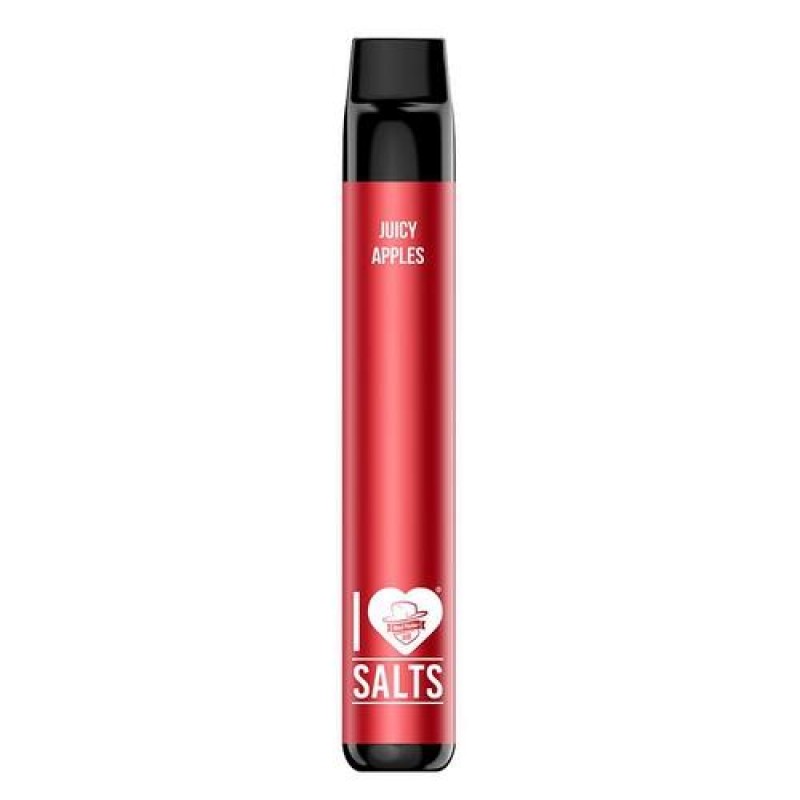 I Love Salts Synthetic Juicy Apple Disposable Vape...